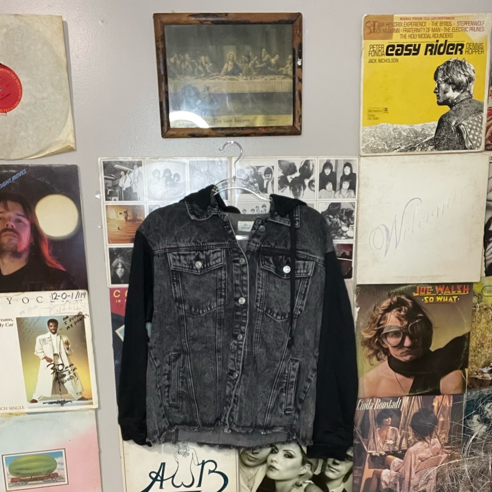 Black Jean Jacket